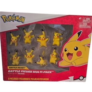 Pokemon Battle Figure Pikachu Mini Figure 8-Pack